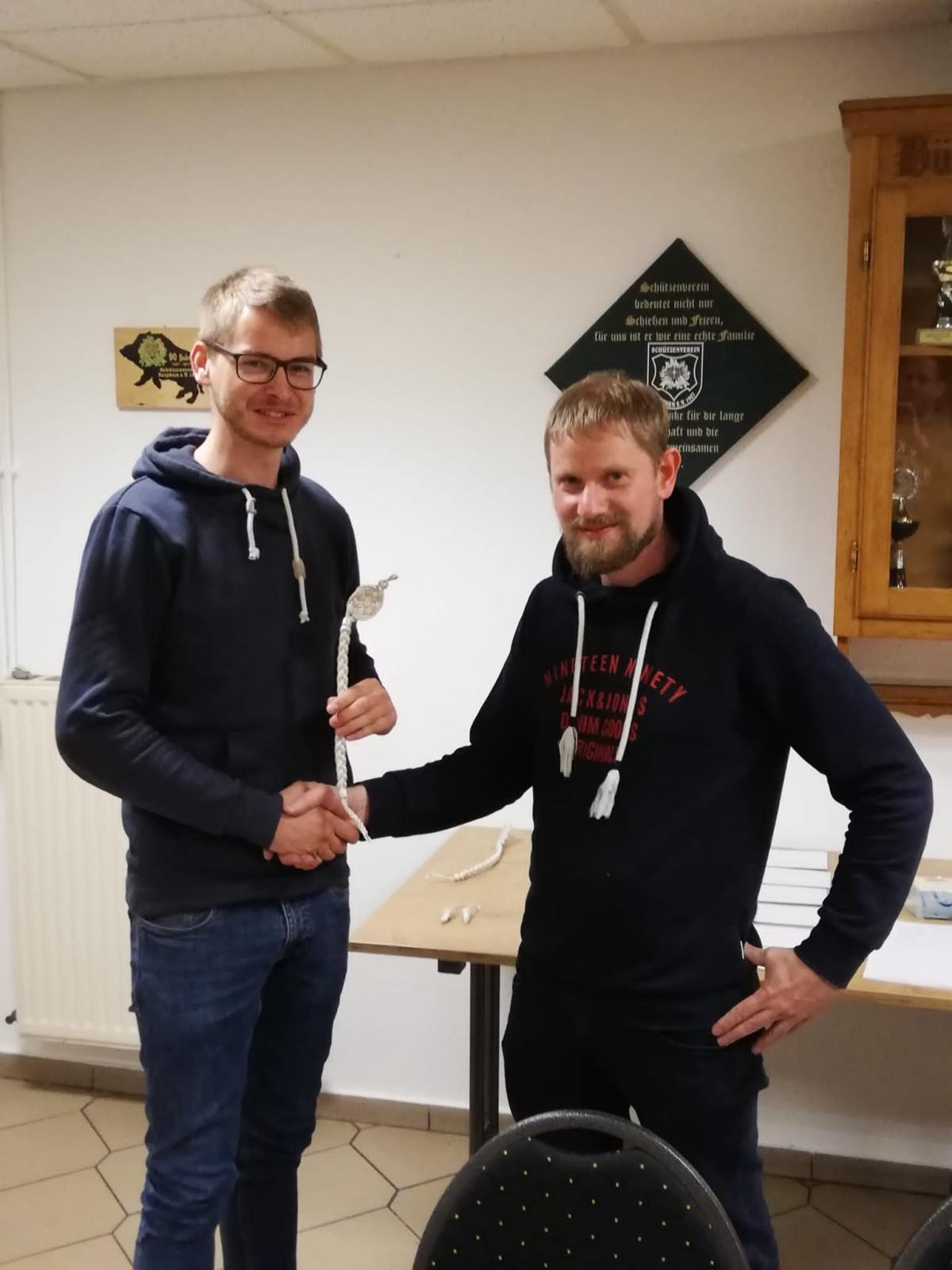 10 Schnur Silber D Geering